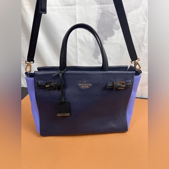 kate spade Handbags - kate spade NY holder street Lanier leather satchel bag Blue